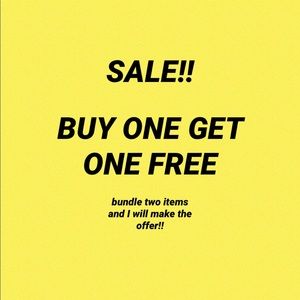 but one get one free !! WHOLE CLOSET SALE